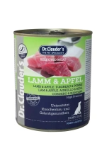 Влажный беззерновой корм Dr.Clauder’s (Клаудер) Selected Meat Dog Grain Free Lamb & Apple Adult All Breeds для взрослых собак всех пород с мясом ягнёнка и яблоком 400 г (арт 32260400)