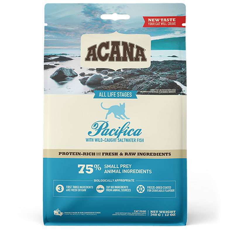 Сухий беззерновий корм Acana (Акана) Pacifica All Life Stages Cat для котів будь-якого віку з м’ясом риби 340 г (арт a64134) original4