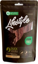 Ласощі беззернові Nature's Protection Lifestyle (Натур Протекшн Лайфстайл) Dog Grain Free Duck Sticks Adult All Breeds для дорослих собак усіх порід стіки з м’ясом качки 75 г (арт SNK46127)