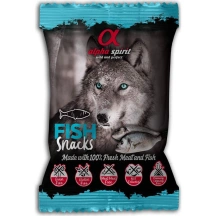 Полувлажное лакомство Alpha Spirit (Альфа Спирит) Dog All Breeds Snacks Fish для собак любого возраста всех пород кубики с мясом рыбы 50 г (арт as4007350)