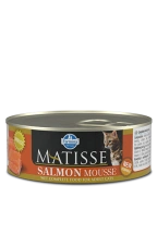 Влажный корм Farmina (Фармина) Matisse Cat Salmon Mousse Adult для взрослых котов мусс с мясом лосося 85 г (арт 162042)