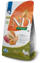 Сухой беззерновой корм Farmina (Фармина) Dog N&D Pumpkin Grain Free Duck & Cantaloupe Melon Adult Mini для взрослых собак мелких пород с мясом утки и тыквой 2 кг (арт 168802)