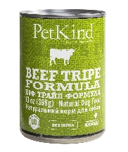 Вологий беззерновий корм PetKind (ПетКайнд) Dog Grain Free Beef Tripe Formula All Life Stages All Breeds для собак будь-якого віку та всіх порід з м'ясом яловичини та яловичим рубцем 369 г (арт Pk00570)